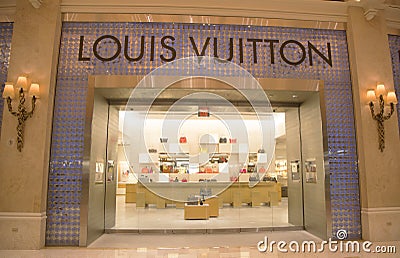 Louis Vuitton Store At The Wynn Esplanade At The Wynn Hotel And Casino Editorial Stock Photo ...