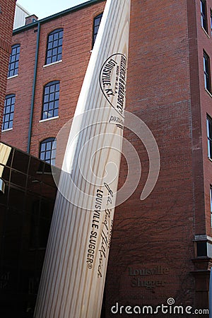 Louisville Slugger Museum Baseball Bat Landmark