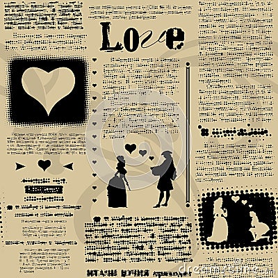 Love newspaper