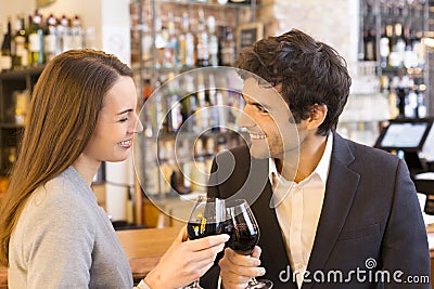 http://thumbs.dreamstime.com/x/loving-couple-takes-drink-restaurant-woman-men-cheerful-lover-drinking-bar-coffee-38974607.jpg