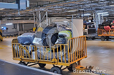 Luggage at the airport