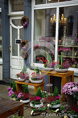 Luxembourg shop front