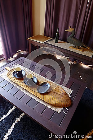 Luxury living room -asian hotel decor