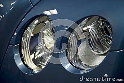 Luxury Car head lights