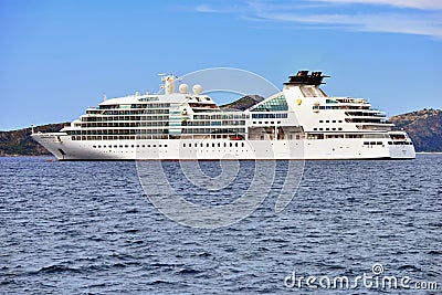 Luxury cruise ship Seabourn Odyssey