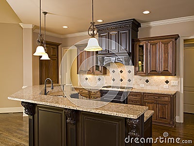 Luxury Diamond tile Kitchen front
