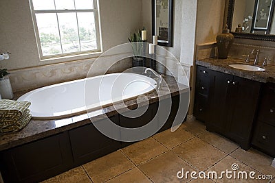 Luxury home bathroom