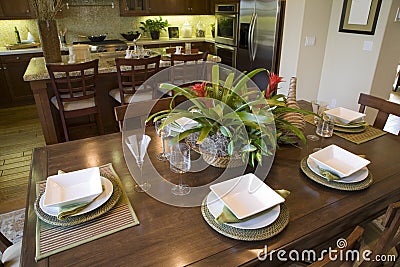 Luxury home dining table