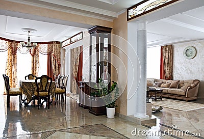 Luxury home interior