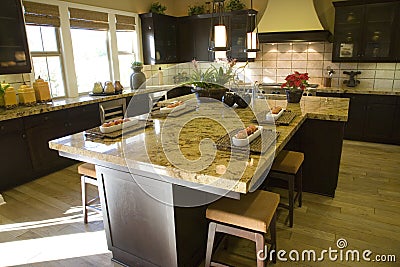 Luxury home kitchen.