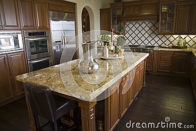 Luxury home kitchen.