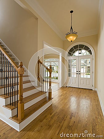 Luxury Home Staircase and Foyer