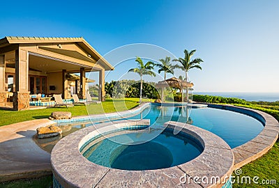 Luxury home with swimming pool