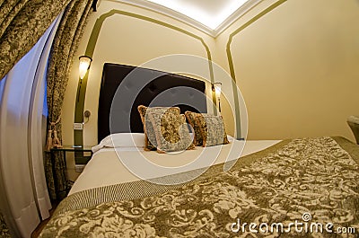 Luxury hotel room