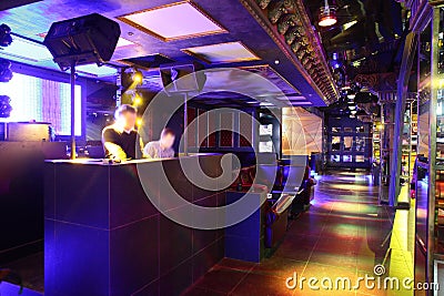 Luxury night club in european style