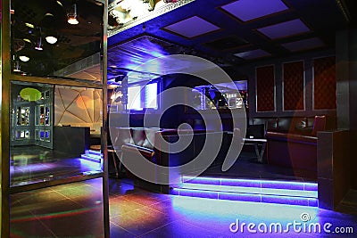 Luxury night club in european style