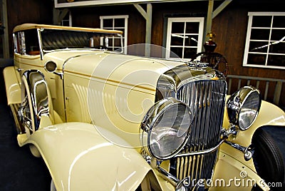 Luxury vintage car