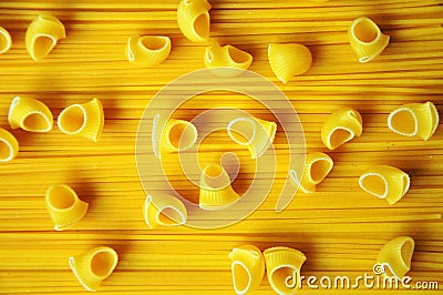 Macaroni and spaghetti