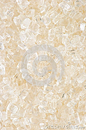 Macro photo of granules of sugar