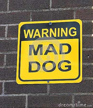 Mad dog.