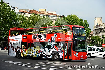 Madrid City Tour Bus, Madrid, Spain