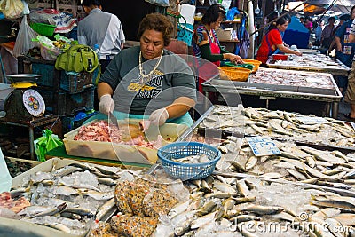 Maeklong Railway Market