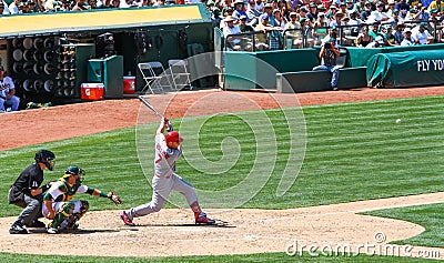 Major League Baseball - Matt Holliday Hitting in O