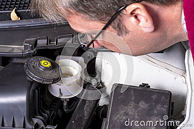 Make sure that your brake fluid is full