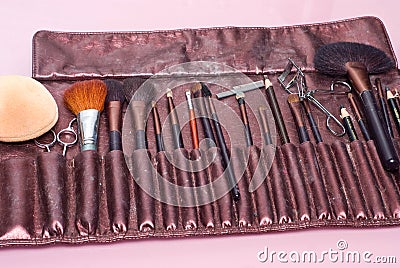 Makeup artist s tools