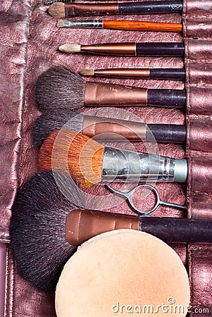 Makeup artist s tools