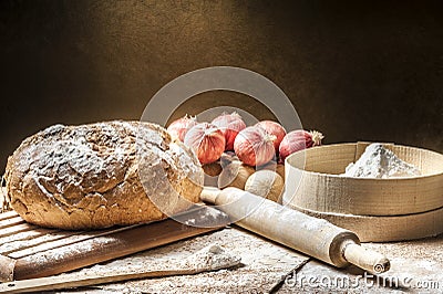 Making bread at home