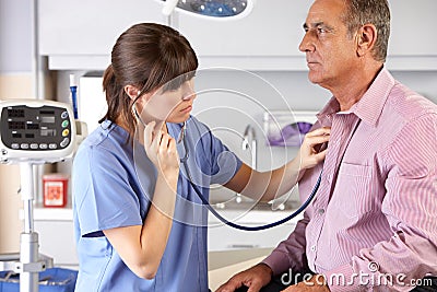 Male Patient Visiting Doctor s Office