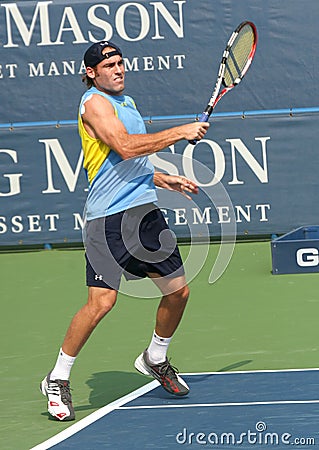 Male Professional Tennis Player Forehand