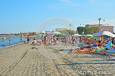 Mensen die seks op het strand