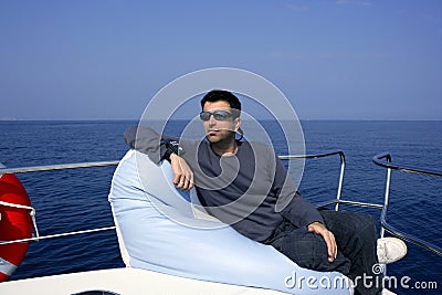 Man On Boat