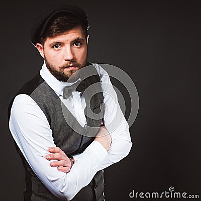 Man with bow tie