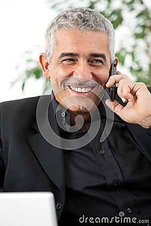 Man calling on phone