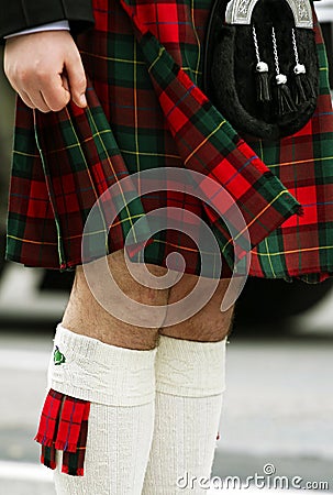 Man in kilt