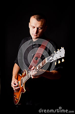 Man playing guitar