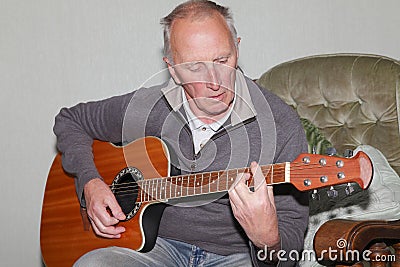 Man playing guitar