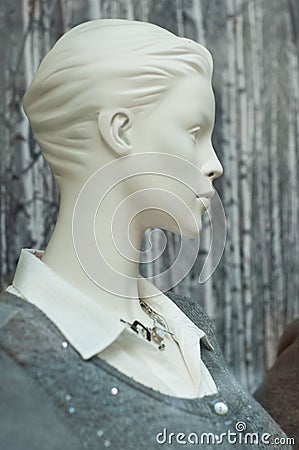 Mannequin fashion in a showroom