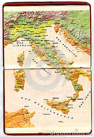 Map of Italy