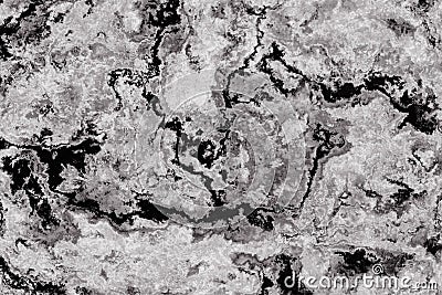 Marble black and white texture
