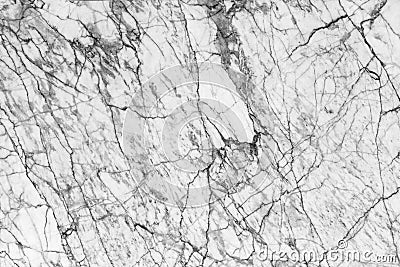 Marble patterned texture background ,Black and white.