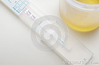 Marijuana Drug Test, Positive