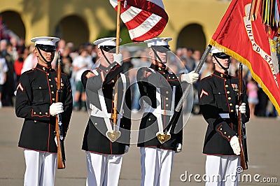 Marine Corps Color Guard