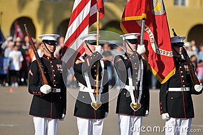 Marine Corps Color Guard