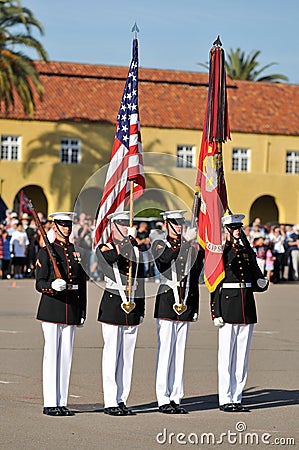 Marine Corps Color Guard
