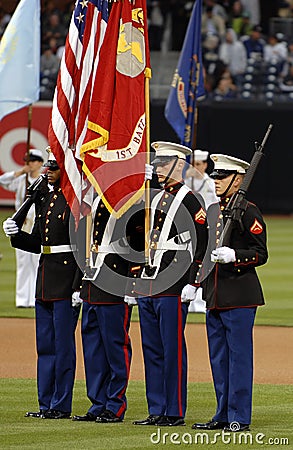 Marine Corps Color Guard