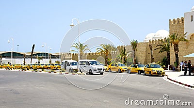 Maritime station of the port of La Goulette, Tunisia